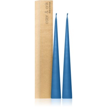 ester & erik cone candles moon blue (no. 37) lumanare - imagine 2